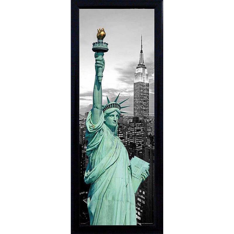 Premium Picture Schattenfugenbild »Freiheitsstatue/New York«, 30/90 cm