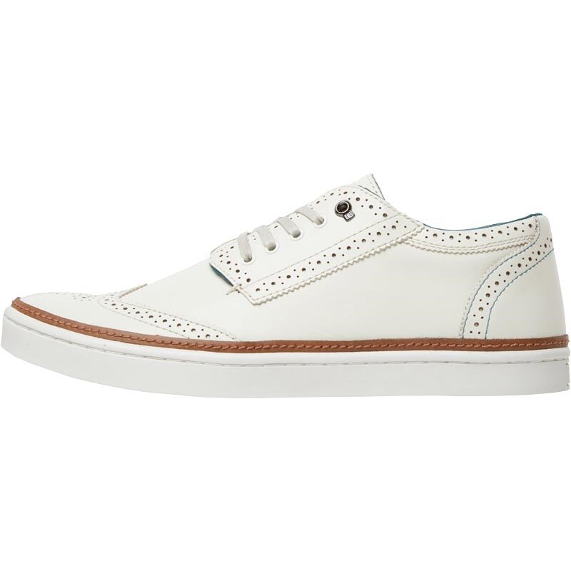 Ted Baker Mens Livor Leaher Brogue Detail Trainers White