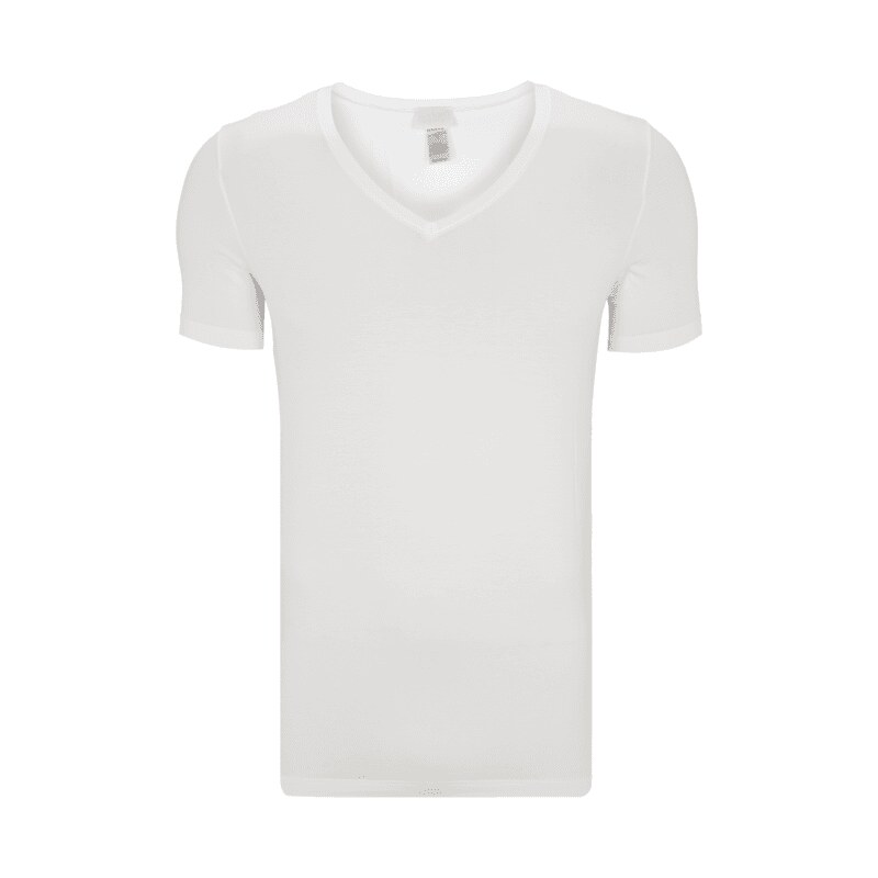Hanro T-Shirt aus Baumwoll-Mix