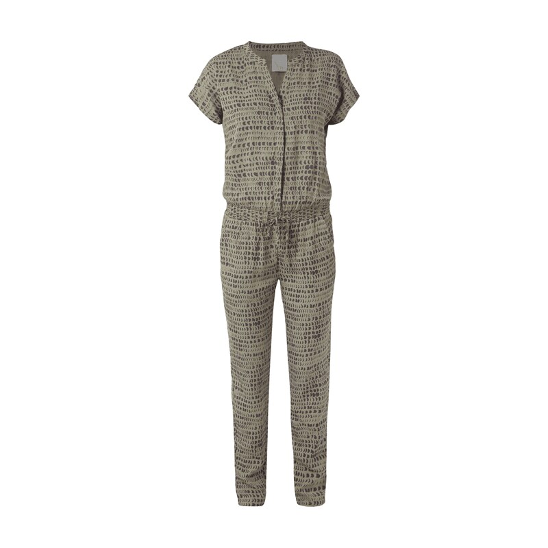 Yaya Jumpsuit mit Allover-Muster