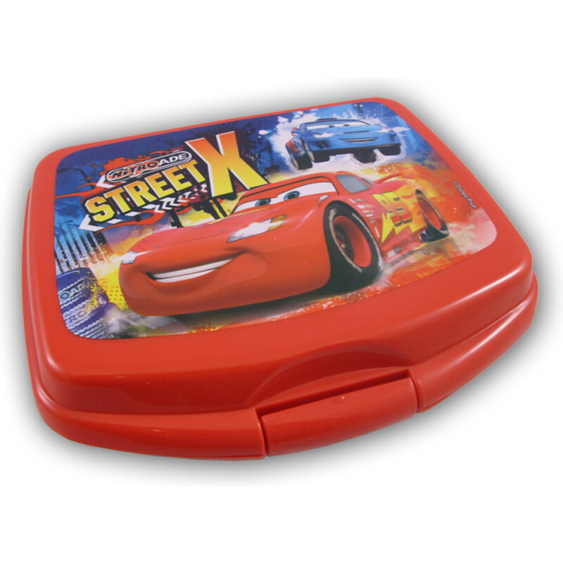 Disney Cars Pausenbrotbox rot in Größe UNI für Jungen