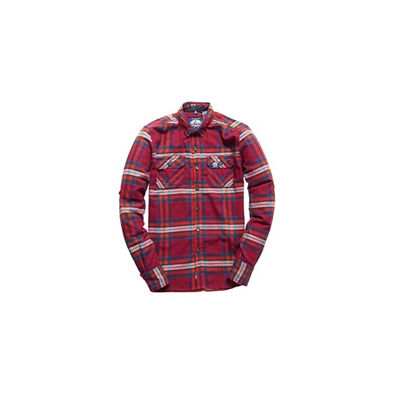 Superdry Herren Freizeithemd Refined Lumberjack Shirt