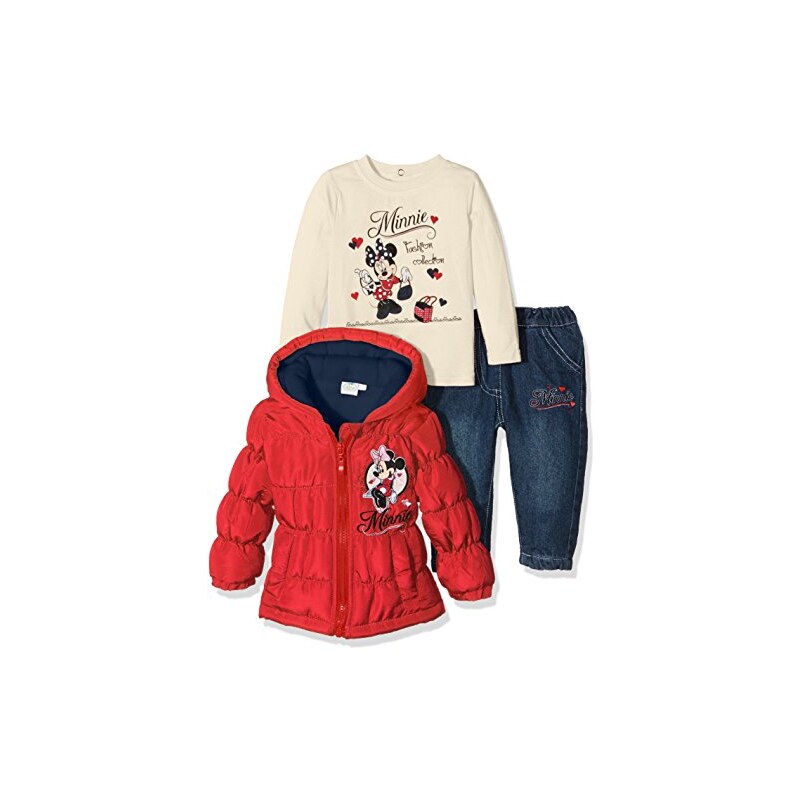 Disney Baby-Mädchen Bekleidungsset Minnie Mouse Fashion Collection