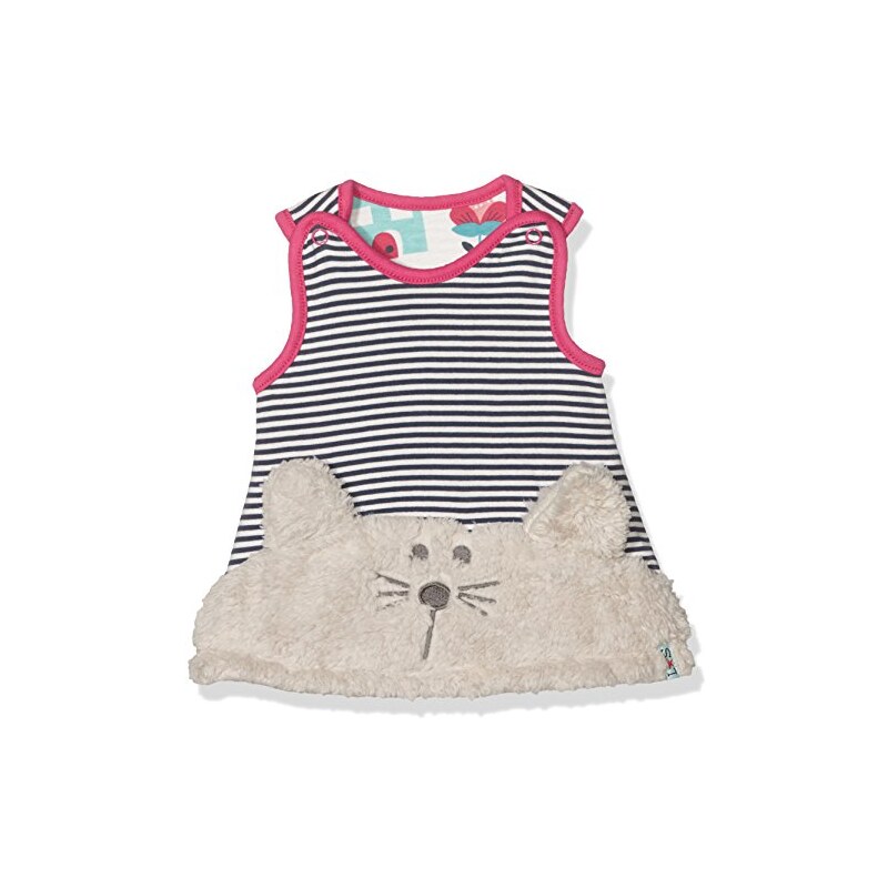 Lilly and Sid Baby-Mädchen Kleid Bunny Face Reversible Pinafore