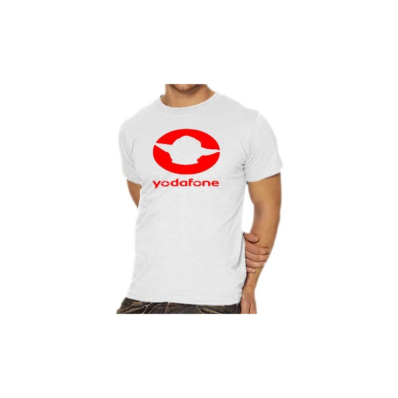 Touchlines Unisex/Herren Yodafone Yoda B1005 T-Shirt