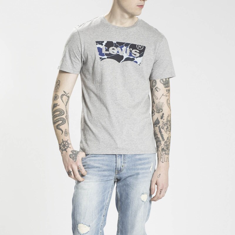 Levi's Housemark - T-Shirt - grau