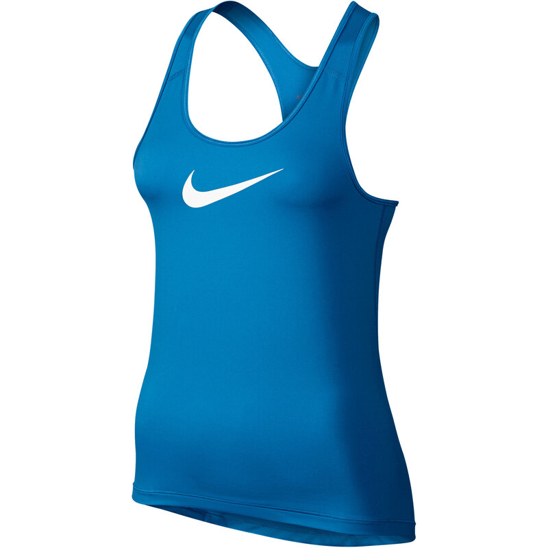 Nike Damen Trainingstop Pro, aqua, verfügbar in Größe L