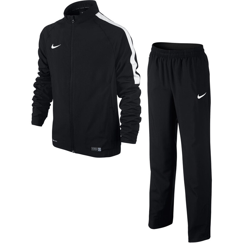 Nike Kinder Trainingsanzug Academy Sideline Woven, schwarz, verfügbar in Größe 140/152,158/170,152/158,128/140