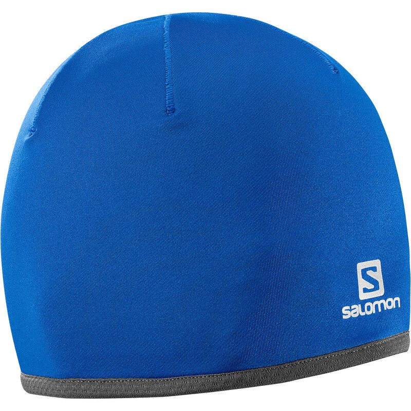 Salomon: Laufmütze Active Warm Beanie, blau