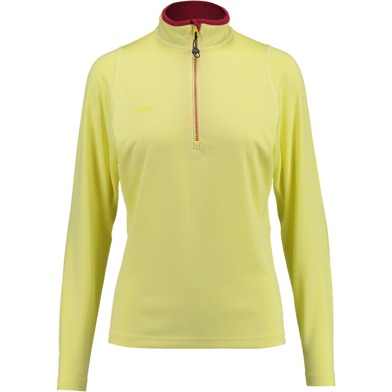 KAIKKIALLA: Damen Outdoorshirt / Funktionsshirt Eveliina Langarm, gelb, verfügbar in Größe S,M,L