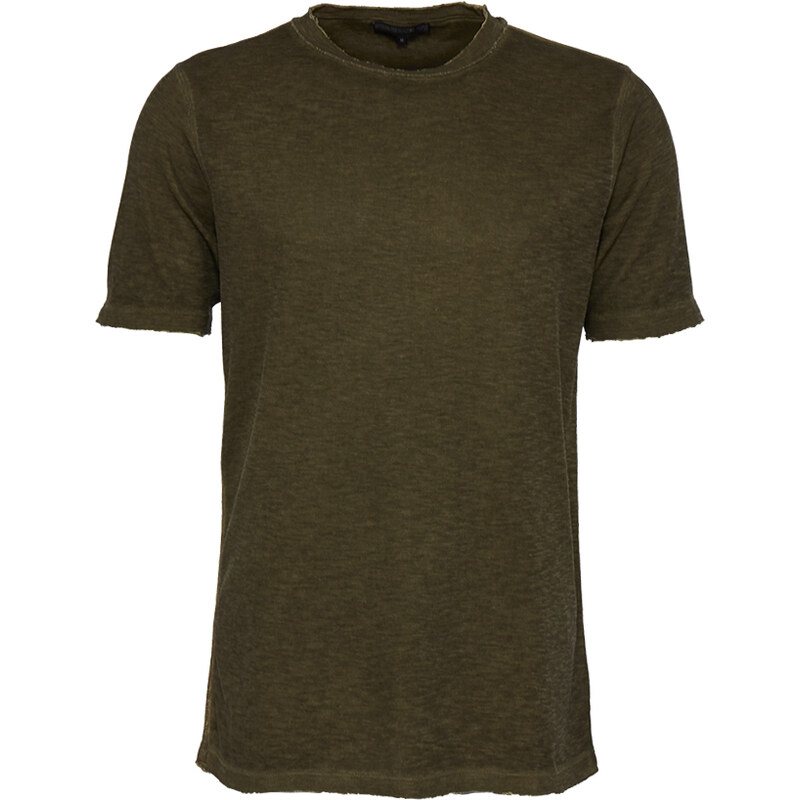 Drykorn CALEB T-Shirt Vintage-Look in Grün