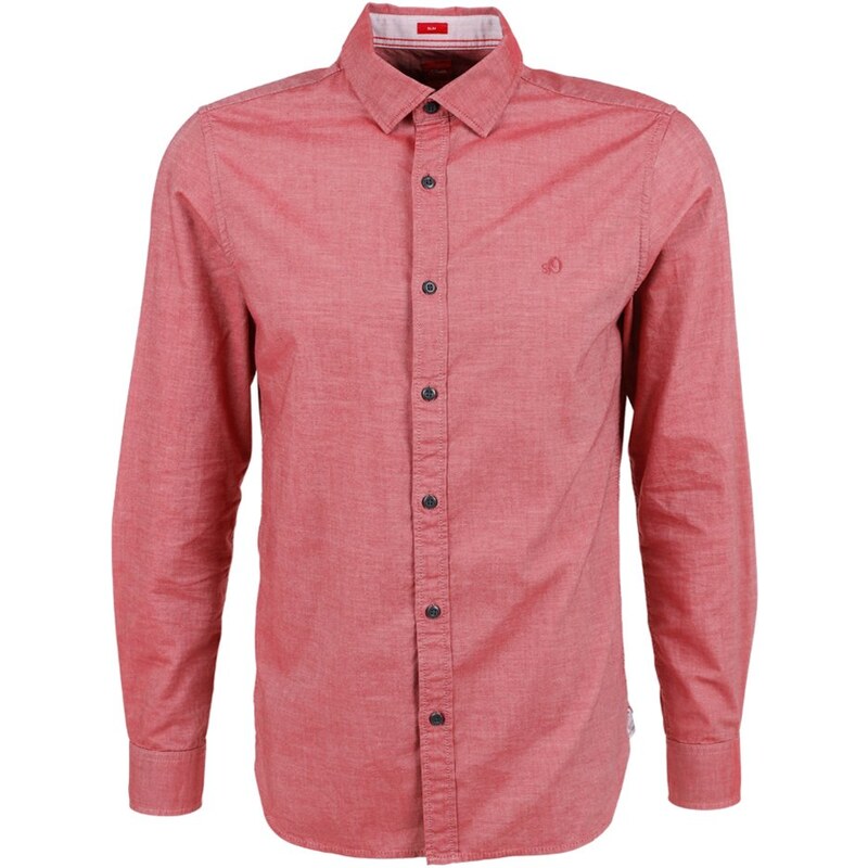 s.Oliver SLIM FIT Hemd passion red