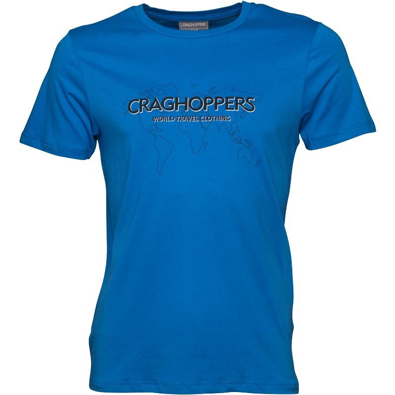 Craghoppers Herren Graphic Sport T-Shirt Blau