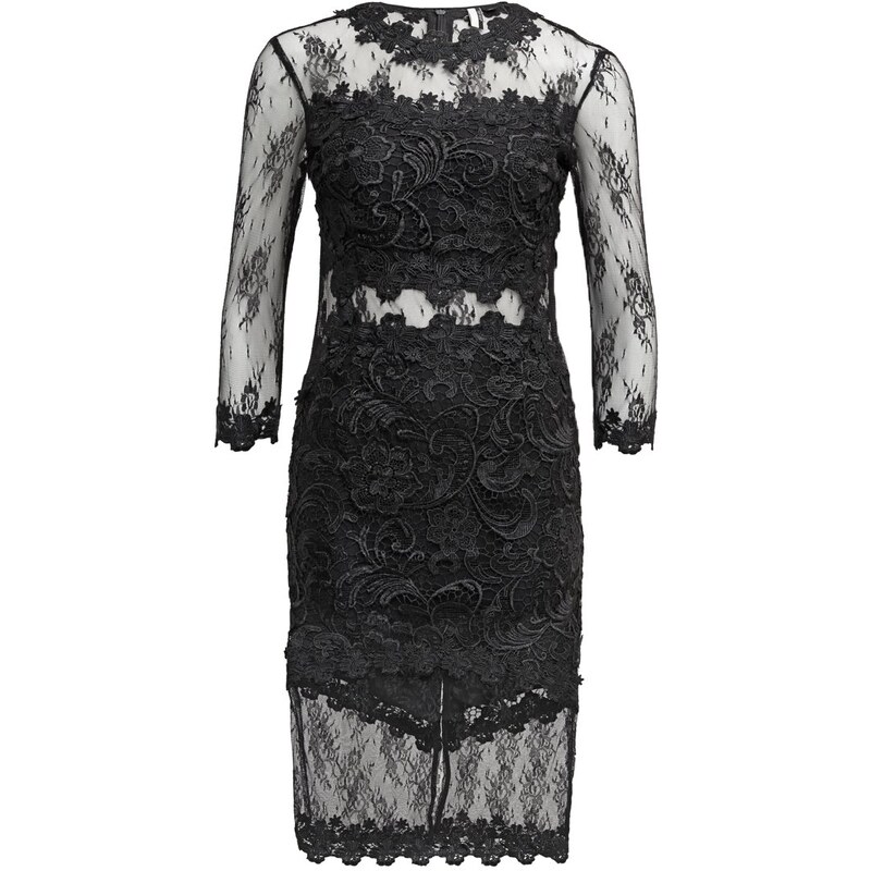 Topshop BEAUTIFUL Cocktailkleid / festliches Kleid black