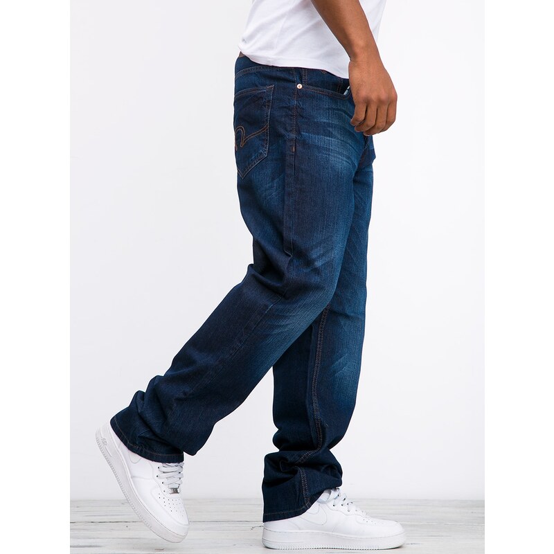 RocaWear Stitched R Loose Fit Mid Blue