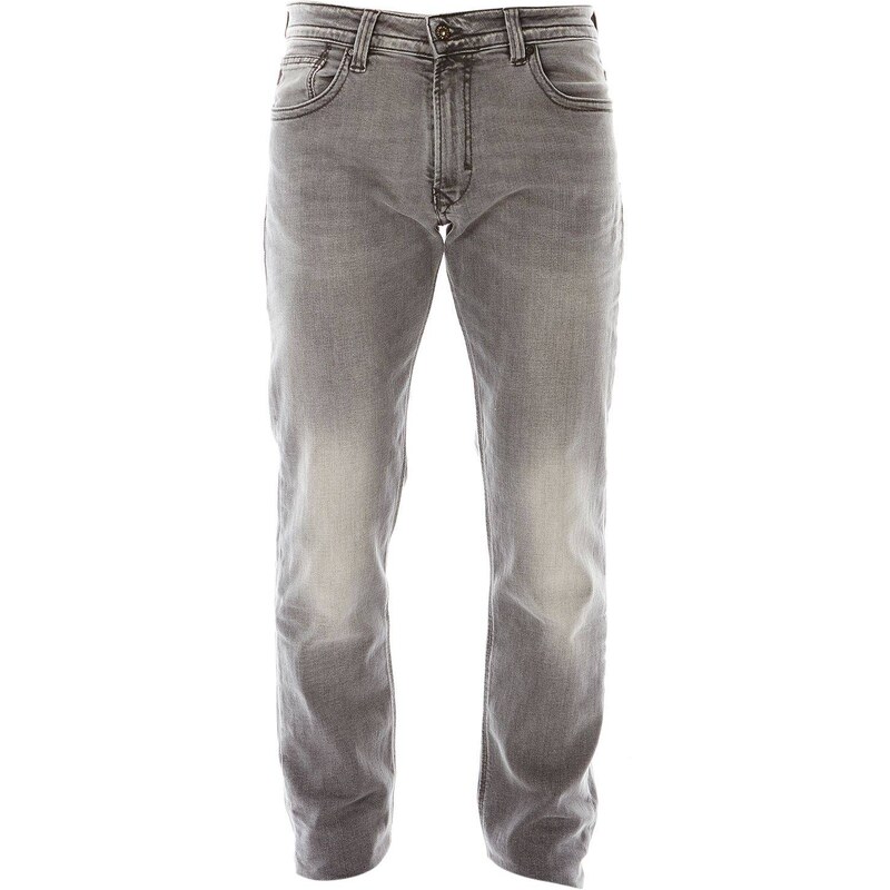 Kaporal Broz - Jeans mit geradem Schnitt - edelstahlfarben