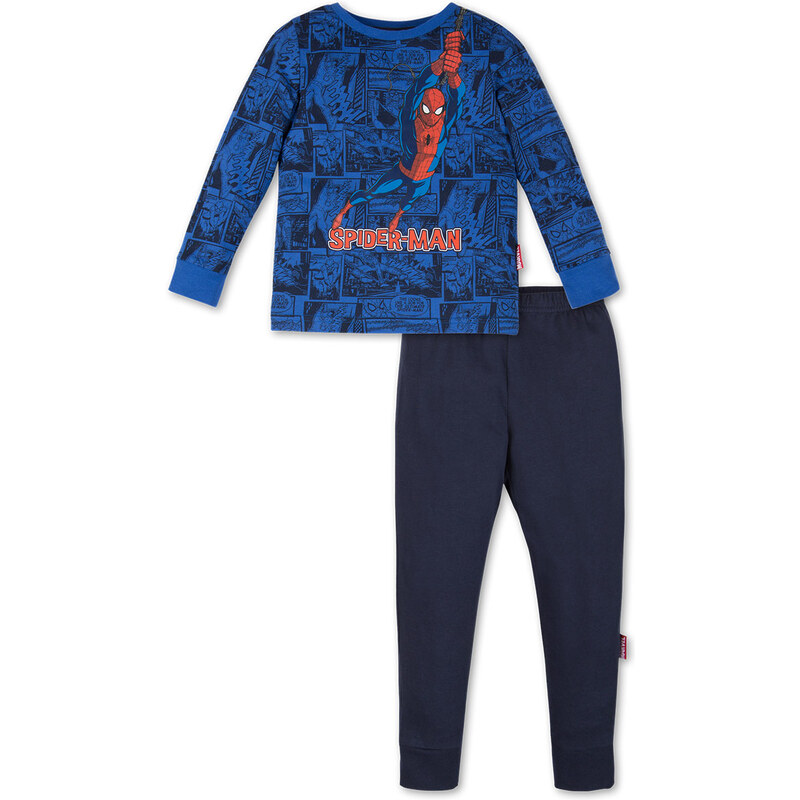 C&A Langärmeliger Spider-Man Schlafanzug in Blau