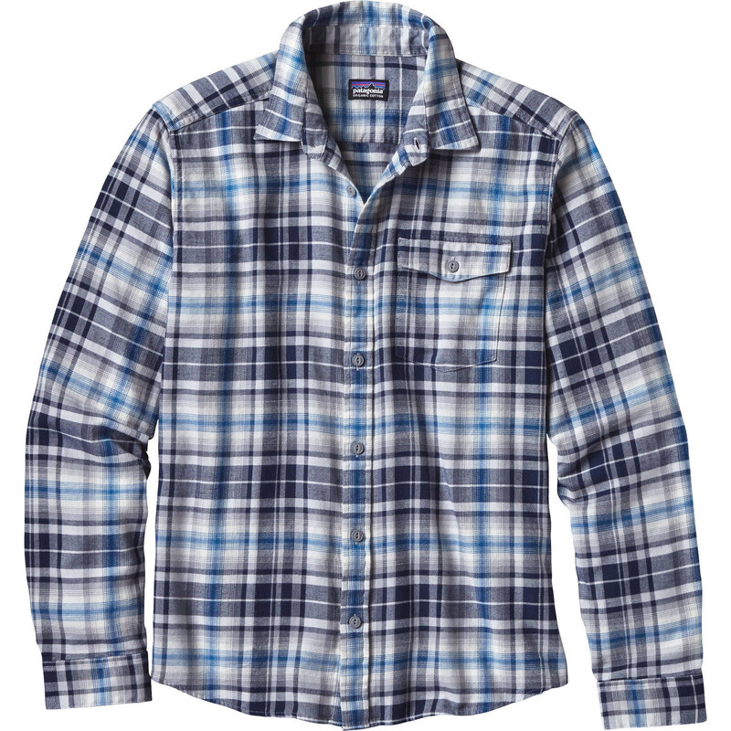 Patagonia: Herren Flannelhemd Lightweight Fjord Flannel Shirt, marine, verfügbar in Größe M,S