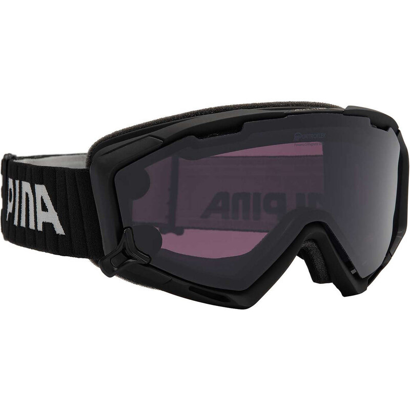 Alpina: Ski- und Snowboardbrille Panoma S Magnetic, schwarz