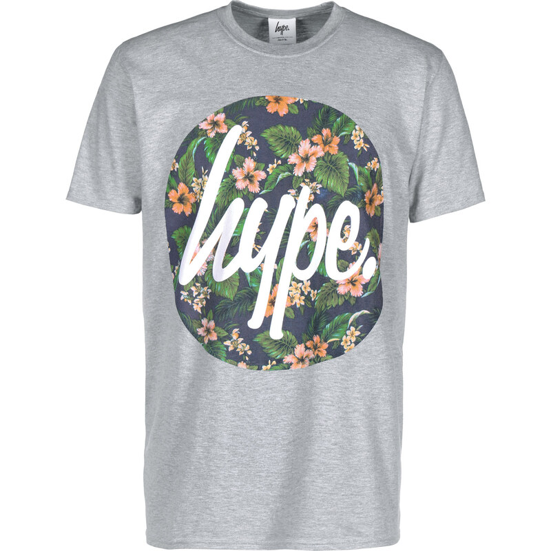 Hype Flower Circle T-Shirt grey