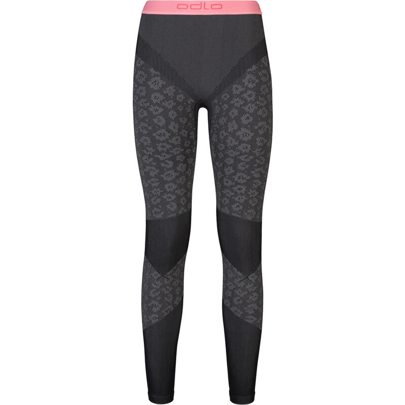 Odlo: Damen lange Funktionsunterhose / Leggings Blackcomb Evolution Warm Pants, schwarz/grau, verfügbar in Größe XL