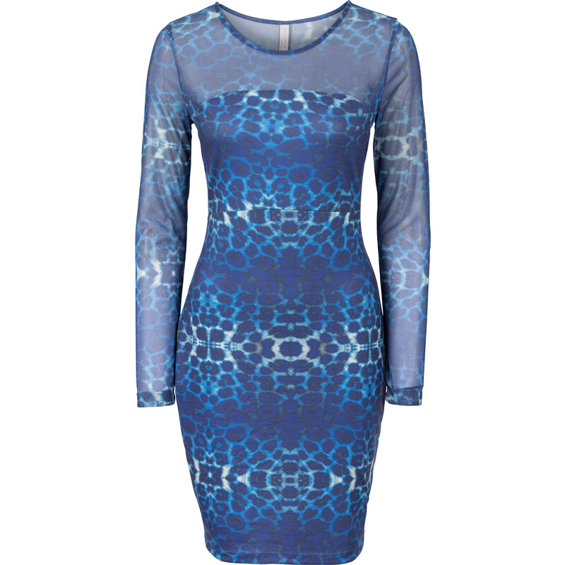 BODYFLIRT boutique Abendkleid in blau von bonprix