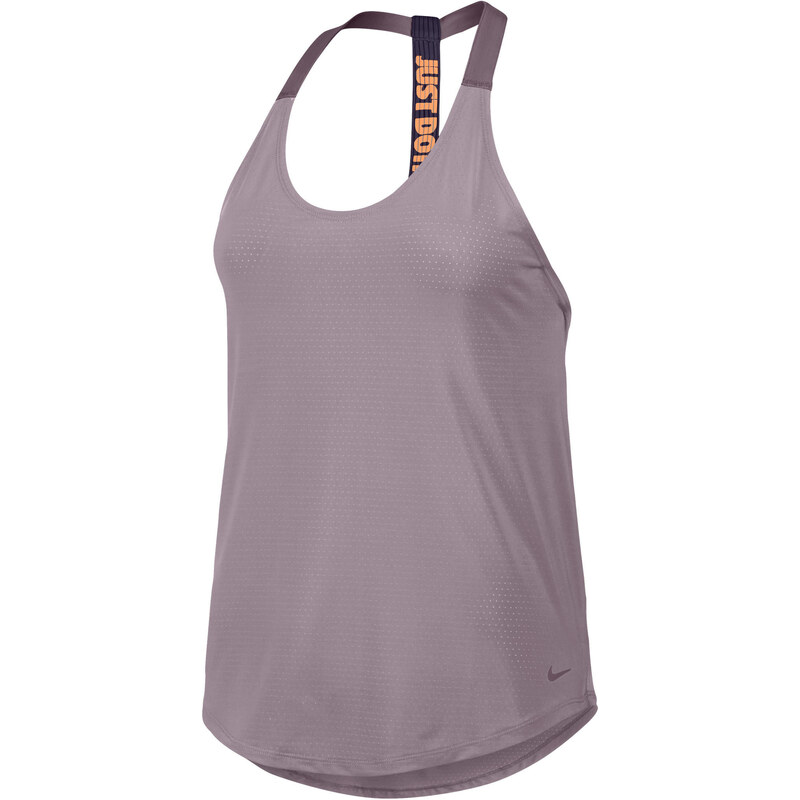Nike Damen Trainingsshirt / Tank Top Elastika Elevate Just Do It, flieder, verfügbar in Größe L