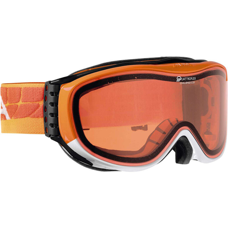 Alpina: Ski- und Snowboardbrille Challenge 2.0 QH, orange