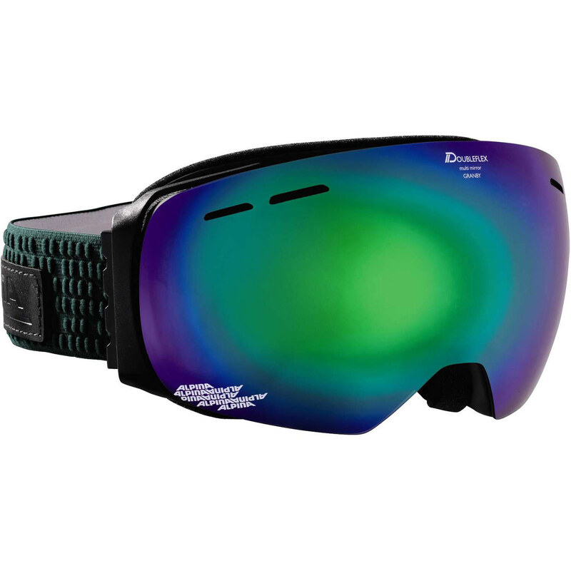 Alpina: Ski- und Snowboardbrille Granby MM grün, pinie