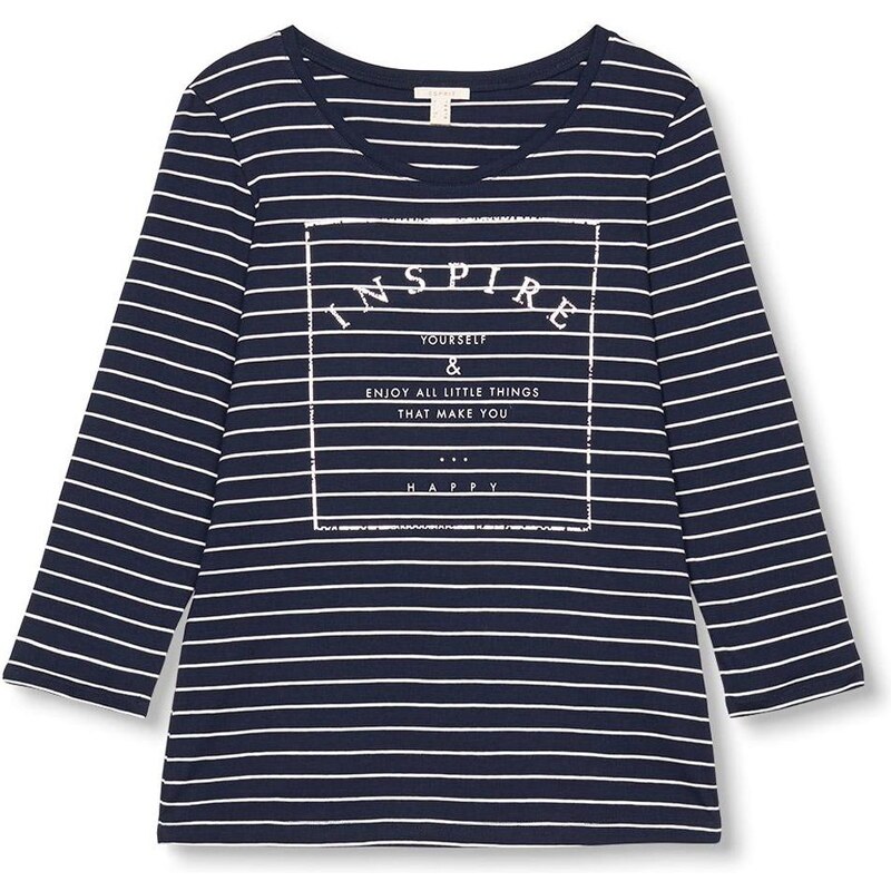 Esprit T-Shirt - marineblau