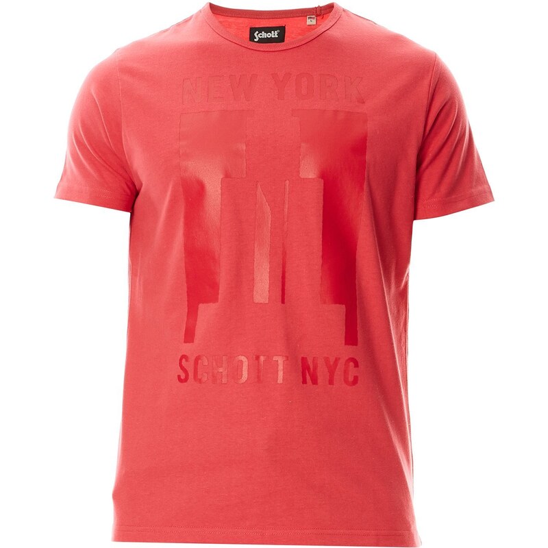 Schott T-Shirt - rosa