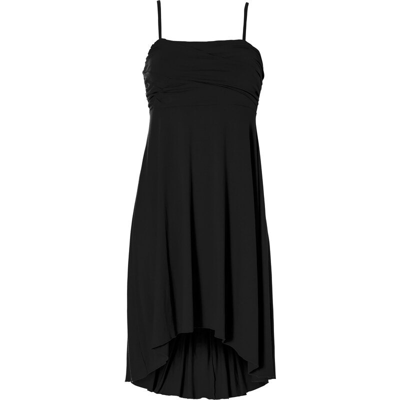 BODYFLIRT Feminines Kleid ohne Ärmel in schwarz von bonprix