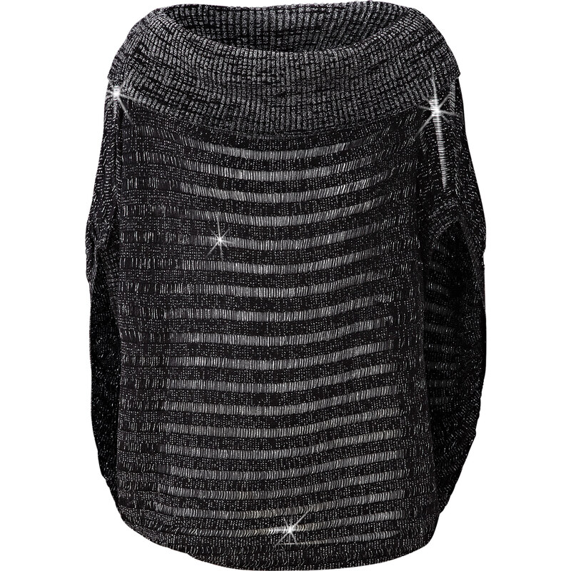 BODYFLIRT Pullover in schwarz für Damen von bonprix