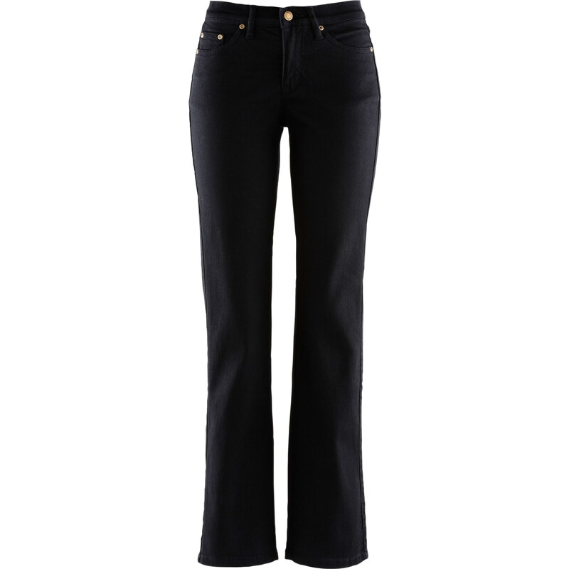 John Baner JEANSWEAR Stretch-Jeans Schlankmacher in schwarz für Damen von bonprix
