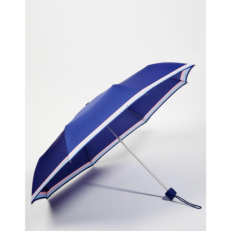 Fulton - Minilite 2 Cosmo Stripe - Regenschirm - Blau