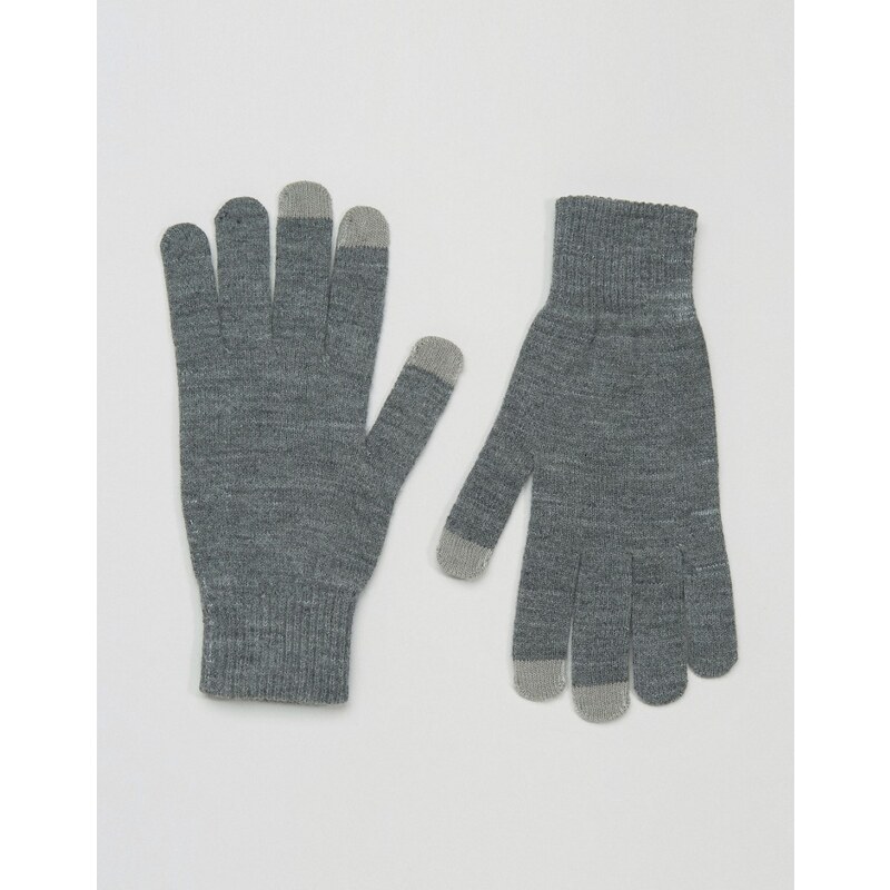 ASOS - Touchscreen-Handschuhe in Grau - Grau