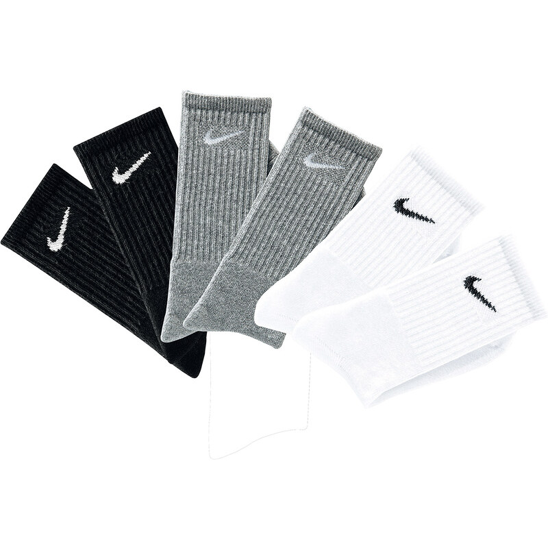 Nike Sportsocken (6er-Pack) in weiß von bonprix