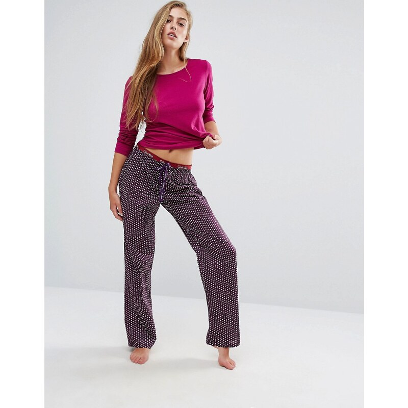 Calvin Klein - Christmas Portia - Schlafanzug im Geschenkset - Violett