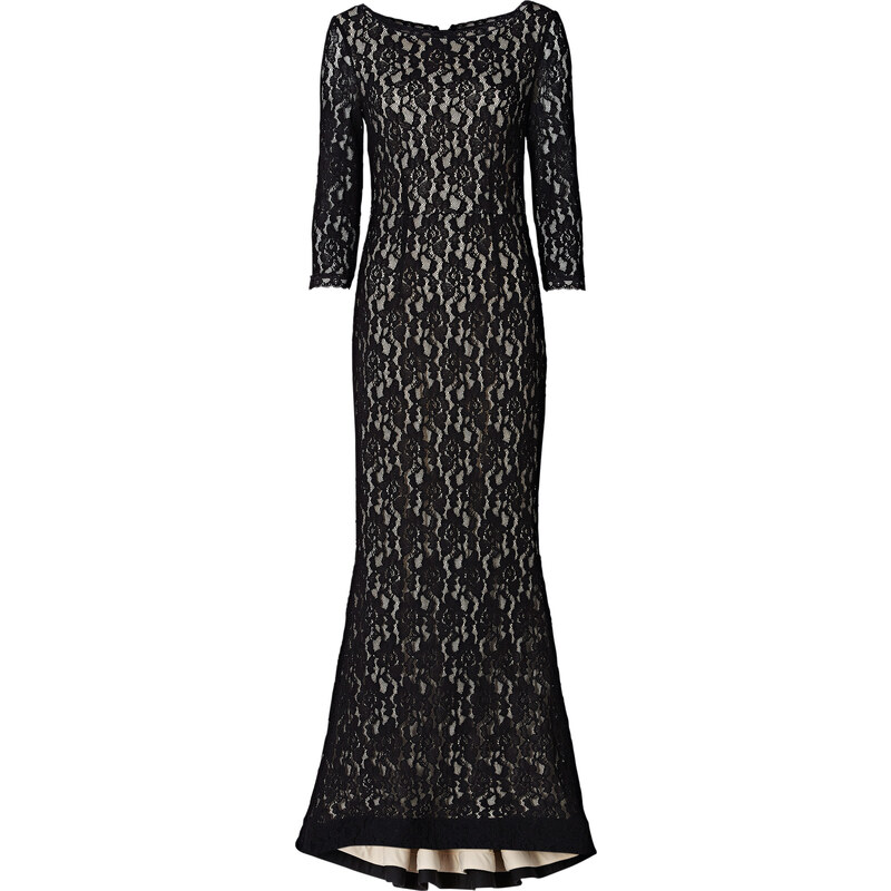 BODYFLIRT boutique Kleid 3/4 Arm in schwarz von bonprix