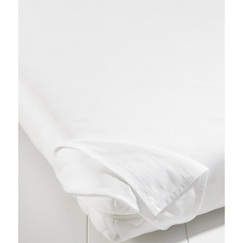 bpc living Bettlaken Linon in weiß von bonprix
