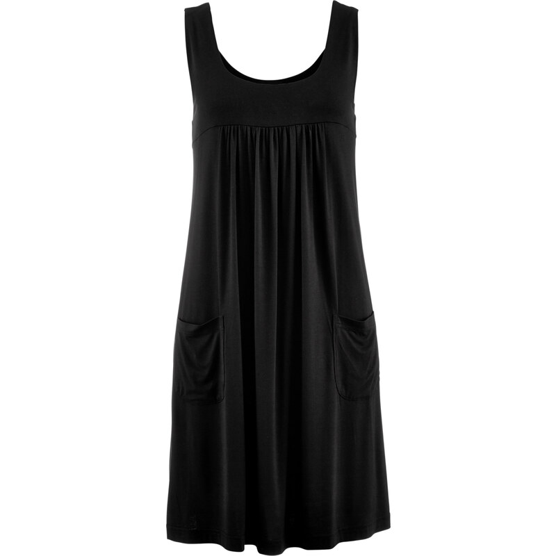 bpc bonprix collection Stretch-Kleid ohne Ärmel in schwarz von bonprix