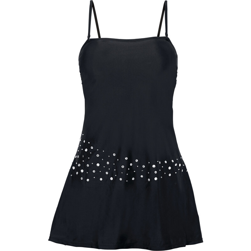 bpc selection Badeanzugkleid in schwarz für Damen von bonprix
