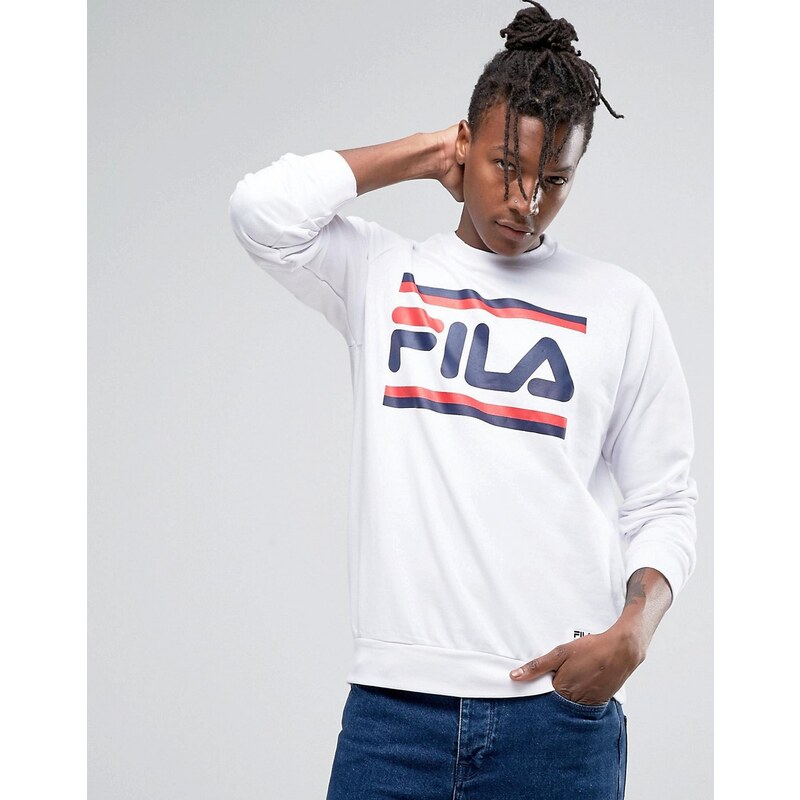 Fila - Sweatshirt mit Raglanärmeln - Weiß