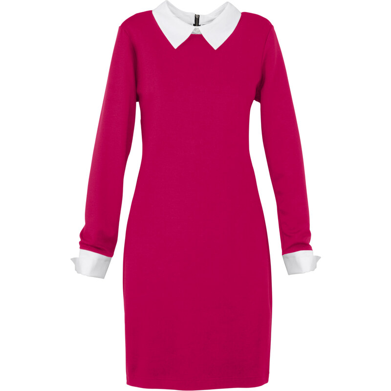 BODYFLIRT boutique Kleid langarm in pink von bonprix