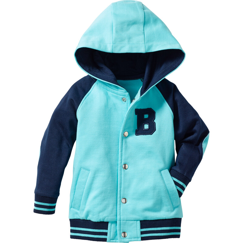 bpc bonprix collection Baby Baseball-Jacke langarm in blau für Herren von bonprix
