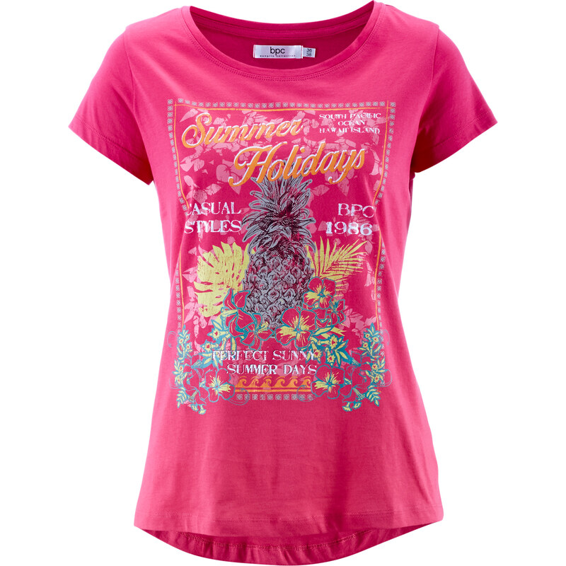 bpc bonprix collection Kurzarm-Shirt in pink für Damen von bonprix