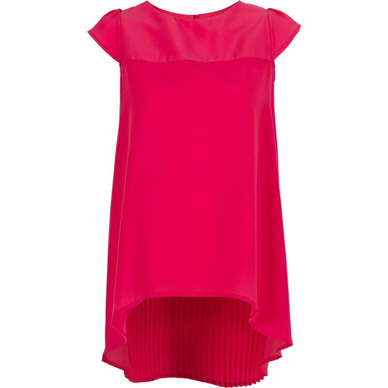 BODYFLIRT Bluse in pink (Rundhals) von bonprix