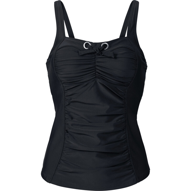 bpc selection Tankini-Oberteil in schwarz für Damen von bonprix