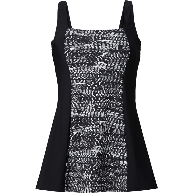 bpc selection Formbadeanzugkleid in schwarz für Damen von bonprix