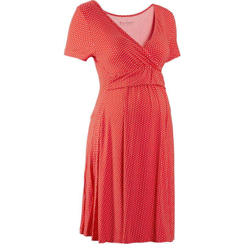 bpc bonprix collection Stillkleid / Umstandskleid aus Jersey, Kurzarm in rot von bonprix